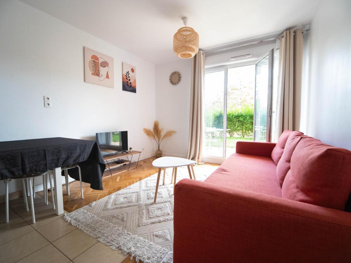 Appartement 10 Mins Disneyland - Jardin Et Parking Montevrain Luaran gambar