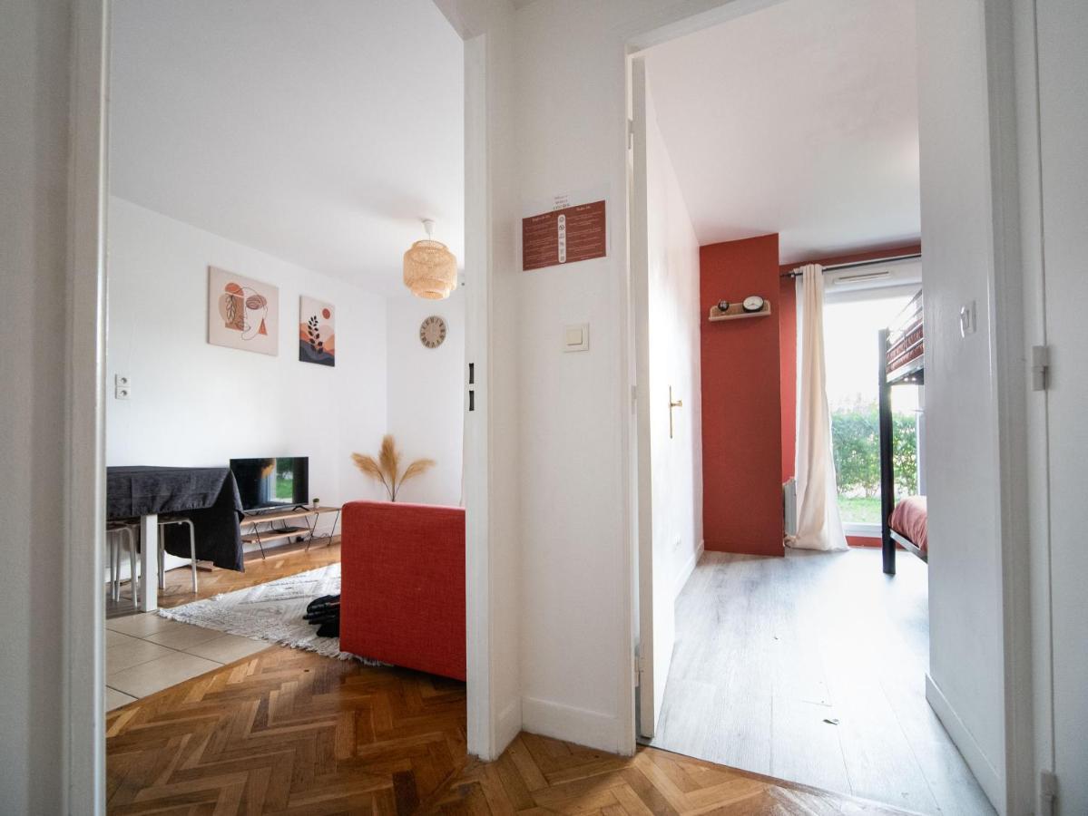 Appartement 10 Mins Disneyland - Jardin Et Parking Montevrain Luaran gambar